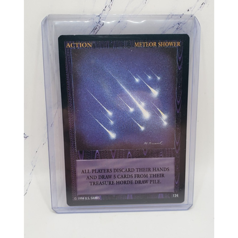 Wyvern CCG 1994 Limited Edition Card Action Meteor Shower #124